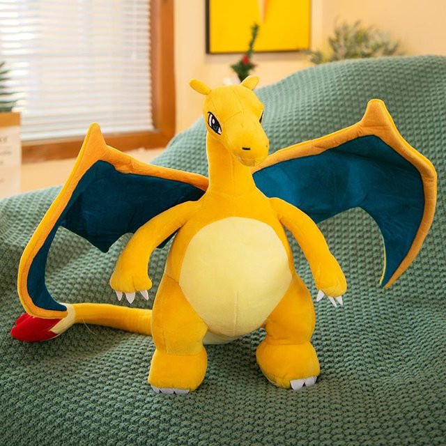 Binchi Keji Travel Pokémon Pikachu Stoffpuppe, Gelb, 40 cm - Bild 1