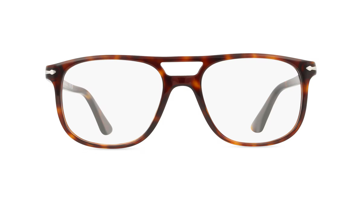 Persol 0PO3329V Greta Sonnenbrille, Pilot, Vollrand, Acetat, Unisex, braun - Bild 1