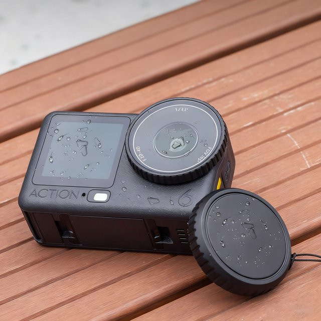 DJI Objektivdeckel für Osmo Action 6, kratzfestes und sturzsicheres Silikon-Objektivschutzhülle Kamerazubehör - Bild 1