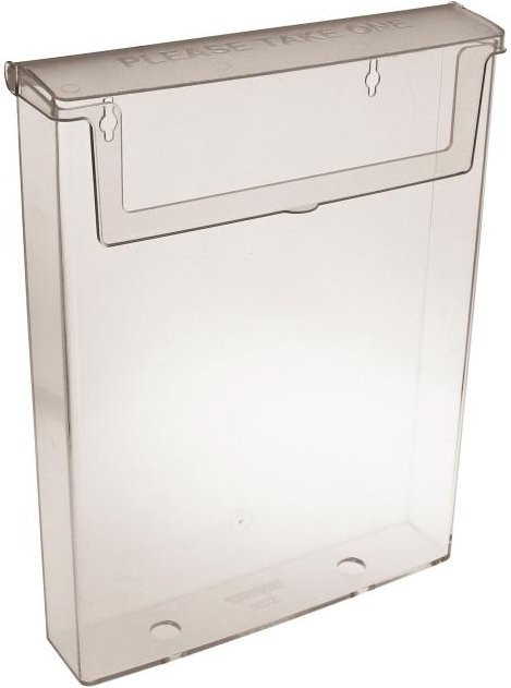 SuperMerchantEU Transparente Außentasche für A4-Flyer aus Kunststoff - Bild 1
