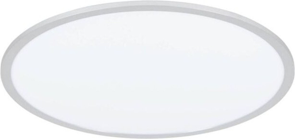 Lindby Narima LED Deckenlampe in Weiß, Silber und Grau, modern und minimalistisch aus Kunststoff und Aluminium - Bild 1