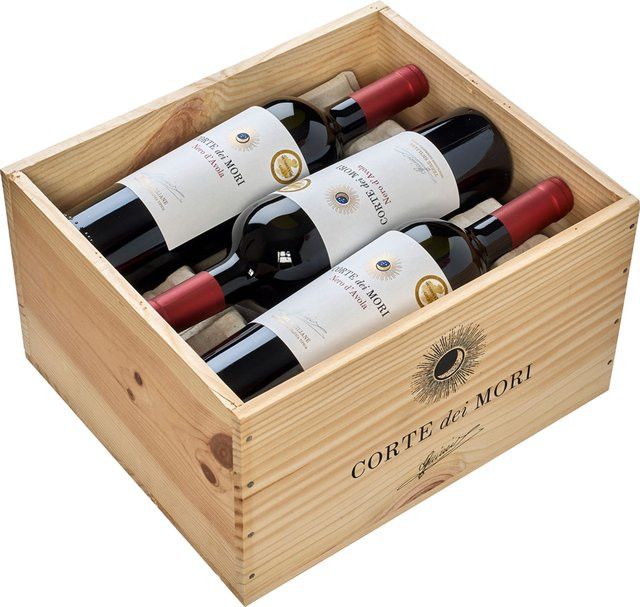 Cantine Minini Corte dei Mori Nero d'Avola Rotwein, 2021, Sizilien, trocken, 6 x 0,45 l - Bild 1