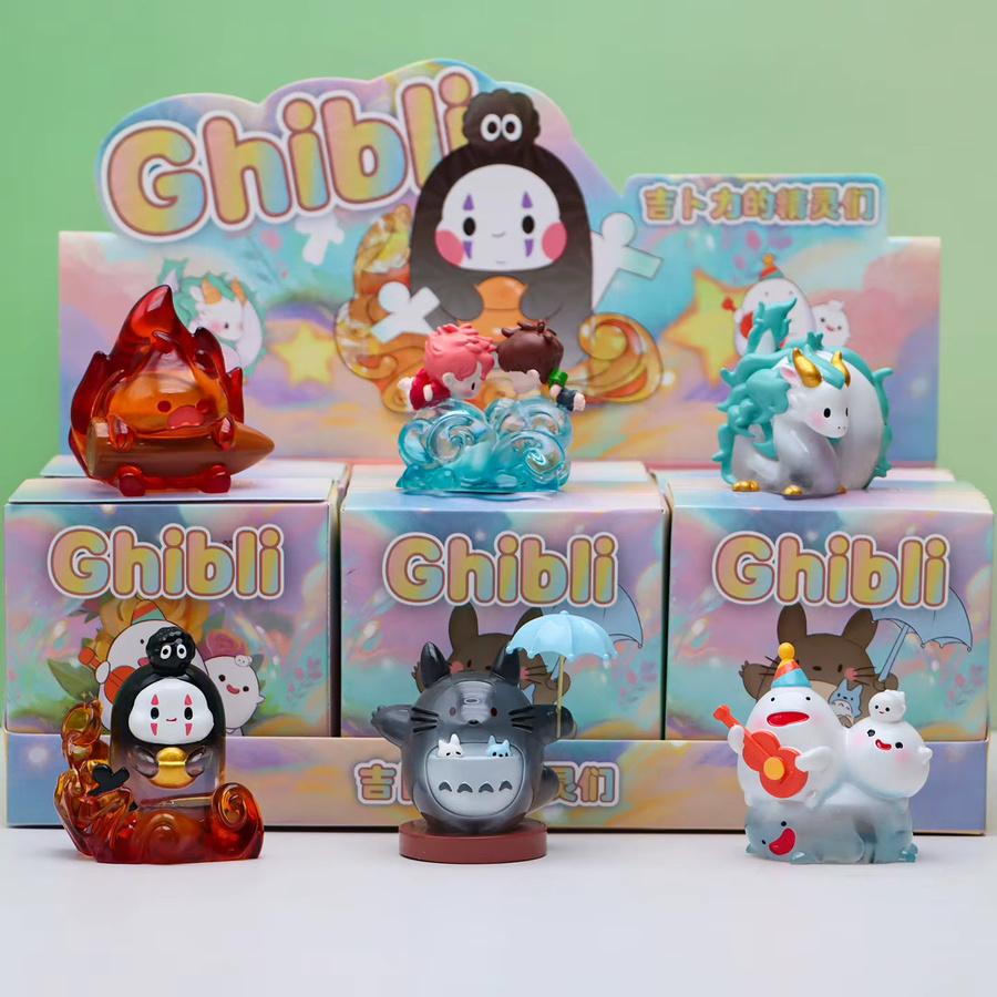 Bandai Ghibli Die Elfen der Ghibli-Serie Blindbox, Modellspielzeug aus Harzmaterial - Bild 2