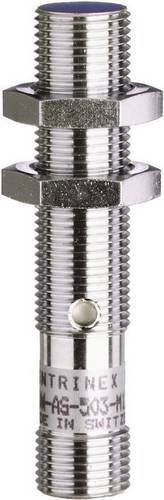 Contrinex Induktiver Näherungsschalter DW-AS-503-M12 320 020 752 PNP quasi bündig Farbe Silber Durchmesser: 12 mm, Länge: 60 mm - Bild 1