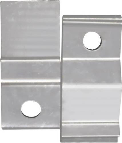 Siemens Befestigungswinkel für Klein-Halbleiter-Heizgeräte 8MR2110-1BB in Silber - Bild 1