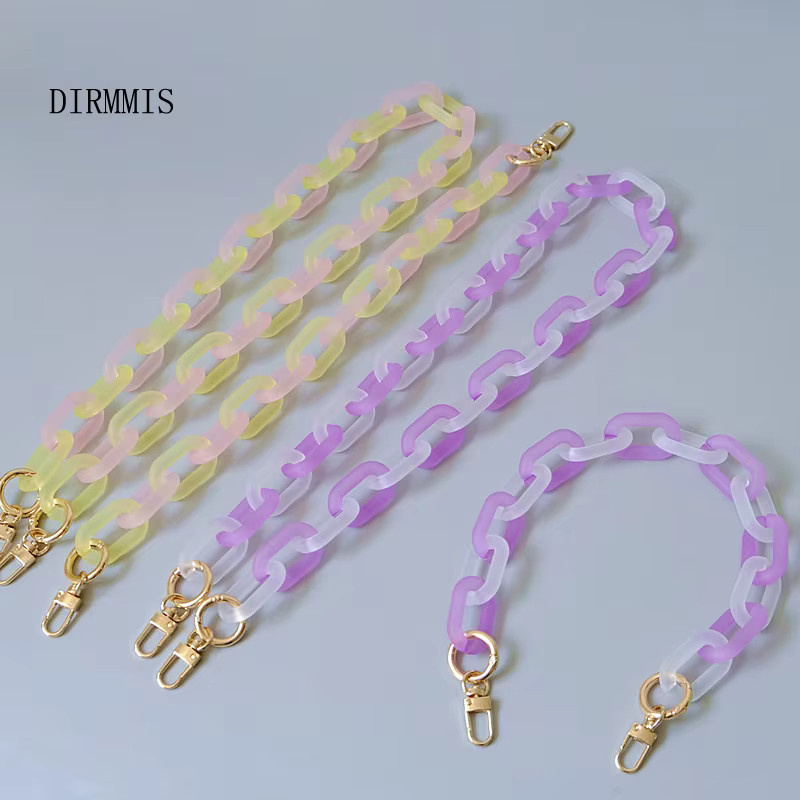 DIRMMIS Schultergriff Kette, Acryl, Lila, Damen - Bild 1