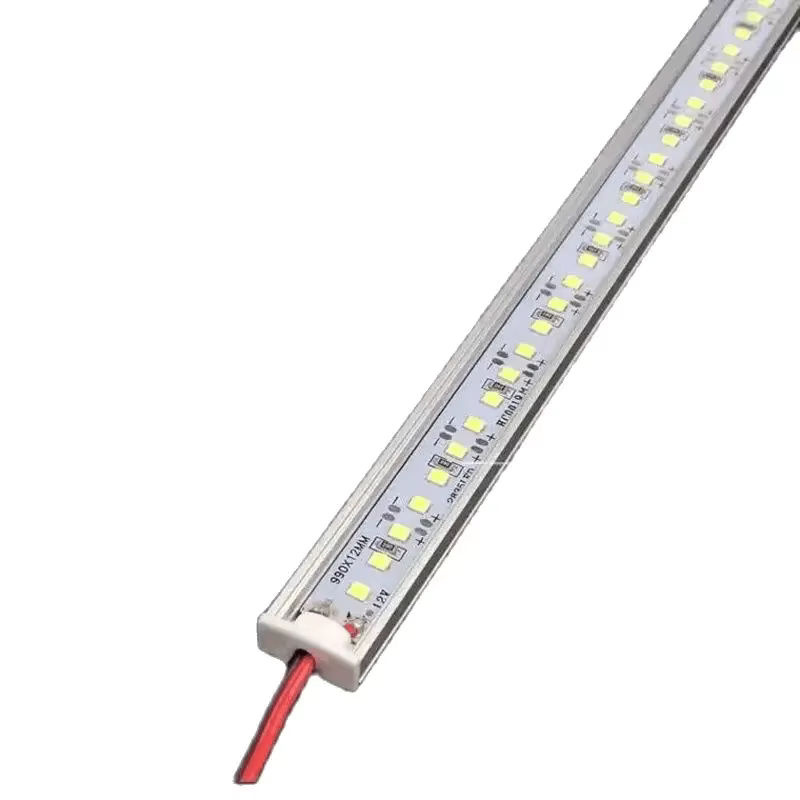 JOYPINJ LED Starre LED-Streifen Tube für Schrank und Regal, Farbe: Milky White, 5er Set, Länge: 25 cm und 50 cm - Bild 2