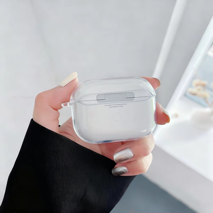 Stoßfeste und transparente TPU-Schutzhülle für Apple AirPods 4, 3, 2, 1 sowie AirPods Pro 1, 2 und 3 - Bild 2