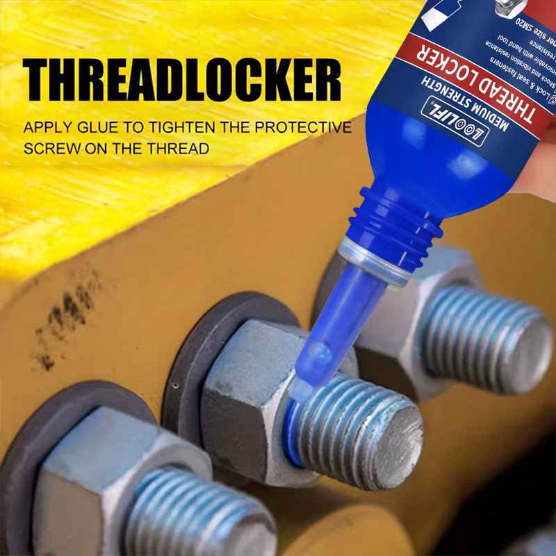 LOOLIFL Thread Locker Schraubensicherung Blau Anaerob für Metall und Kunststoff - Bild 3