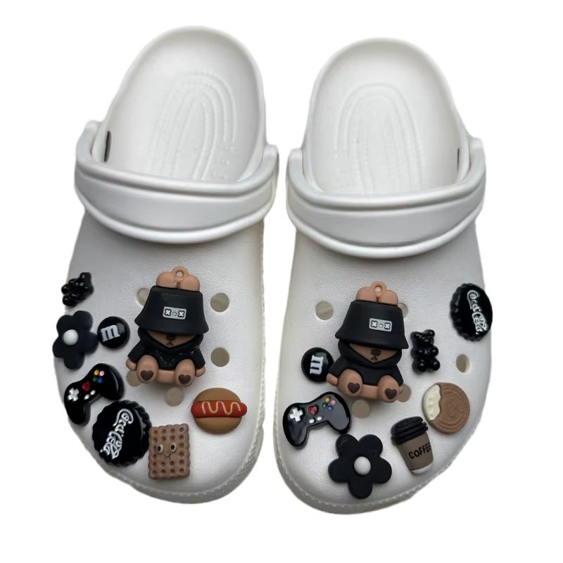 FHLDING Schuhcharms-Set, 16-teilig, Harztiere, Zubehör für Clogs - Bild 5