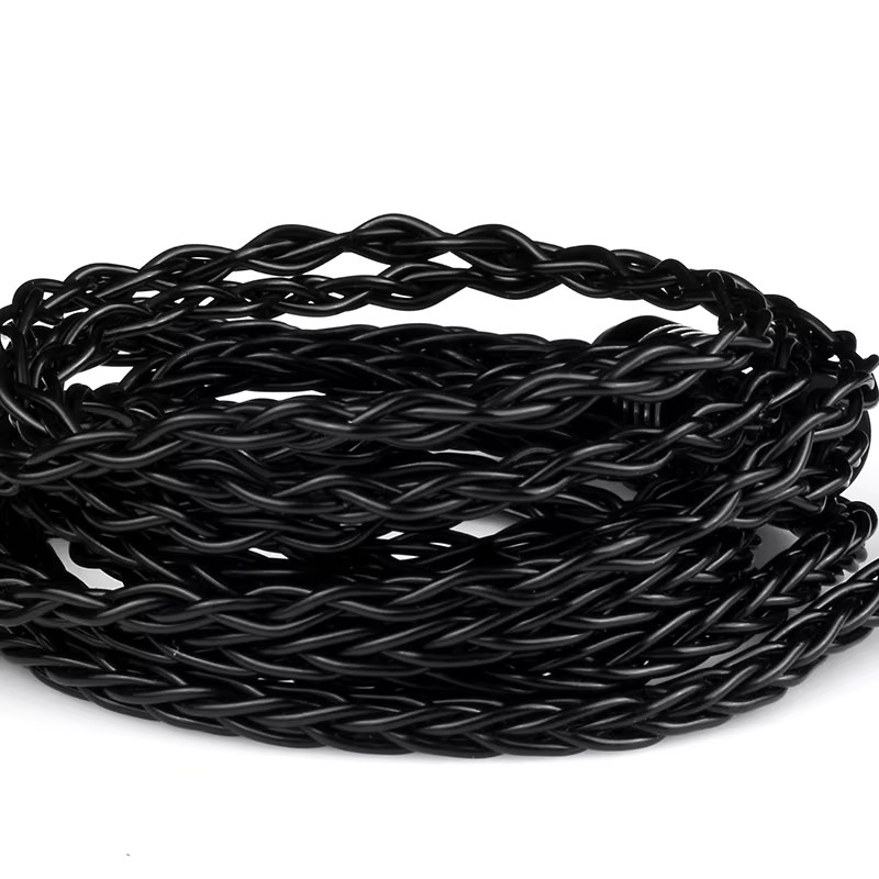 Koceta Ersatz-Headset-Kabel aus versilbertem Kupfer mit 3,5 mm und 4,4 mm Jack für Sennheiser HD598 HD560S HD558 HD518 HD599 sowie M50x M40x M70x M60x in Schwarz - Bild 3
