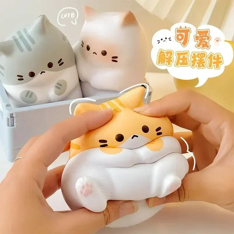 MHXIANGQIANJIN Katzen-Stressabbau-Quetschspielzeug Antistressball - Bild 2