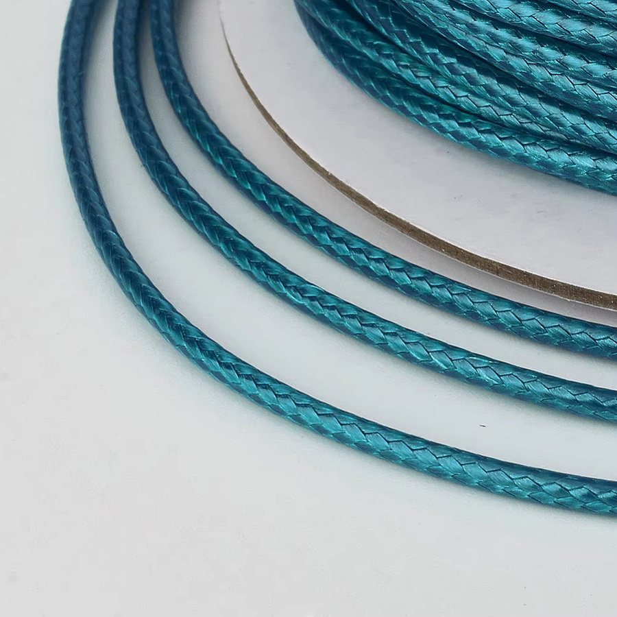 Polyesterkordel Blaugrün 1 mm 155 bis 160 m pro Rolle - Bild 2