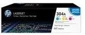 HP Toner 304A Multipack CF372AM Original CMY Cyan Magenta Gelb - Bild 1