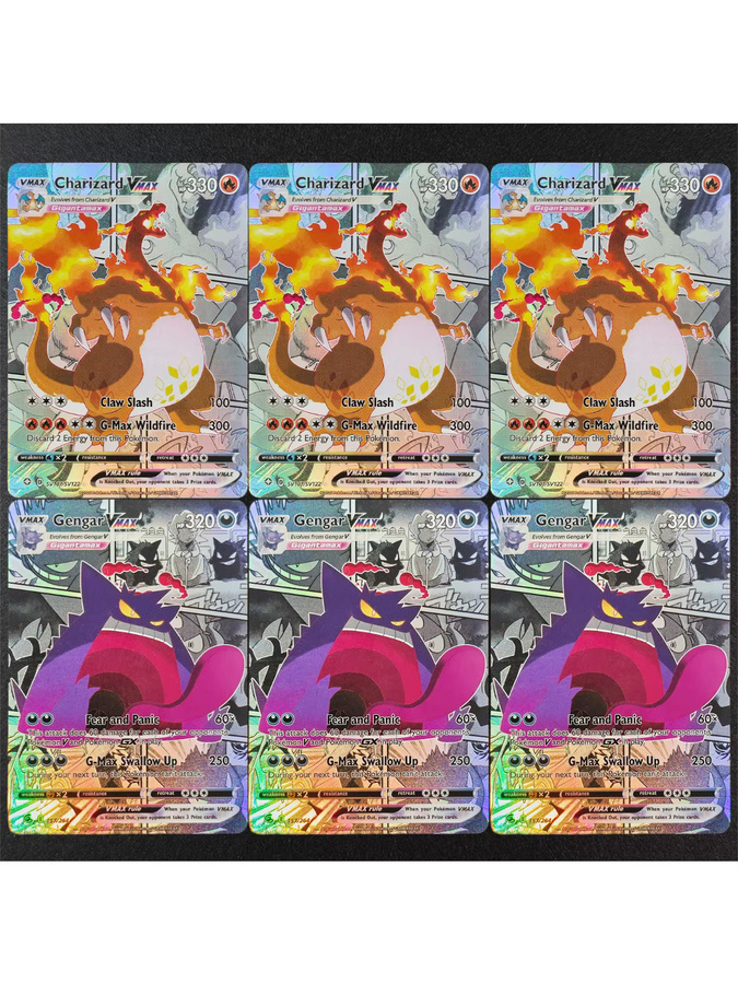 Keeppley Pokémon Manga-Style Venusaur Blastoise Charizard Gengar Lapras Meowth Snorlax Urshifu, Spielkarten-Spielzeug - Bild 3