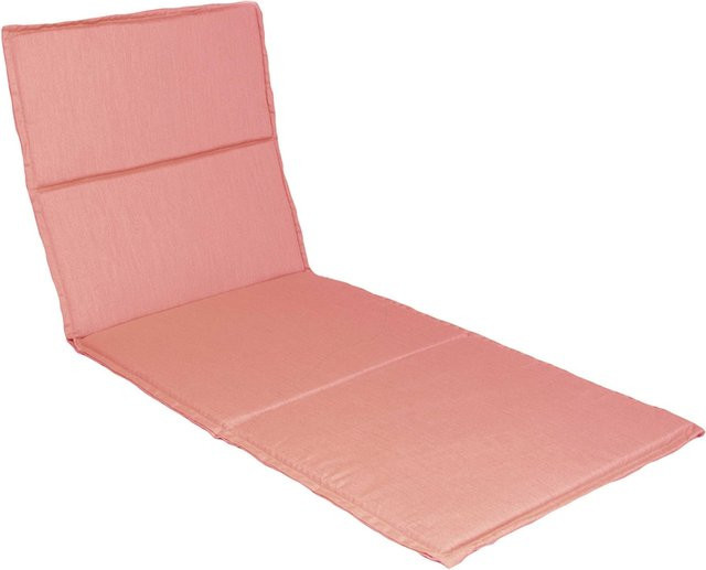 Stern Universal Liegenauflage aus 100% Polyacryl in Koralle, B/T/H: 200 x 74 x 3 cm - Bild 1