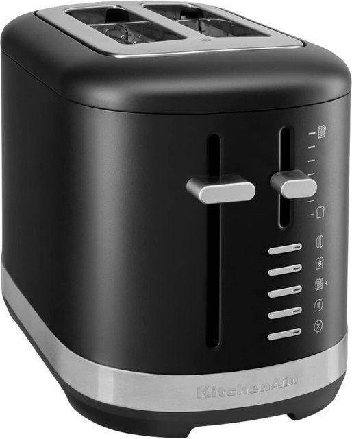 KitchenAid Toaster 5KMT2109EBK in Schwarz mit Keep Warm Funktion aus Metall und Edelstahl für 2 Scheiben - Bild 1