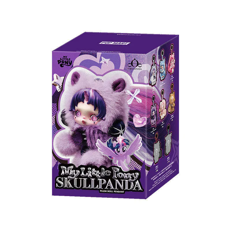 POP MART My Little Pony SKULLPANDA, Vinyl-Puppenanhänger, Mystery Box - Bild 3