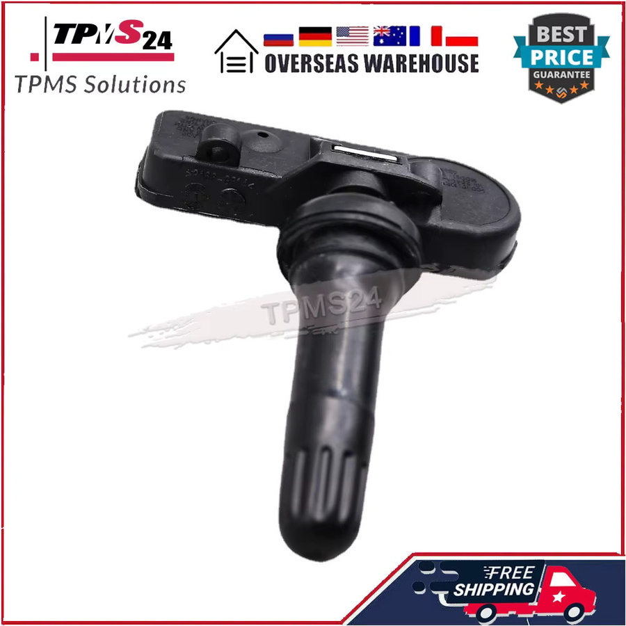 4er Set GANGLE Reifendrucksensor 433MHz für Citroen Peugeot DS 9683420380 Schwarz - Bild 2