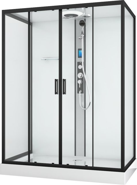 Sanotechnik Duschsystem NEW YORK in Schwarz - Bild 1