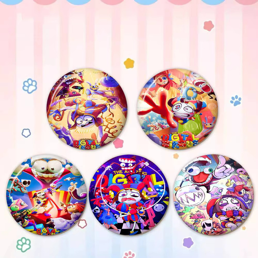 Brosche Anime The Amazing Digital Circus Button Pins - Bild 3