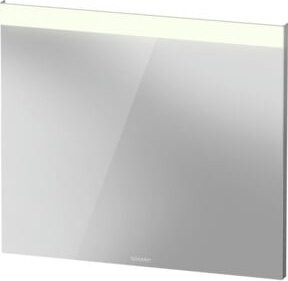 Duravit Lichtspiegel Best LED Wandspiegel mit Touch-Schalter und Dimmfunktion, Weiß, B: 80 cm, H: 70 cm, T: 3,5 cm - Bild 1