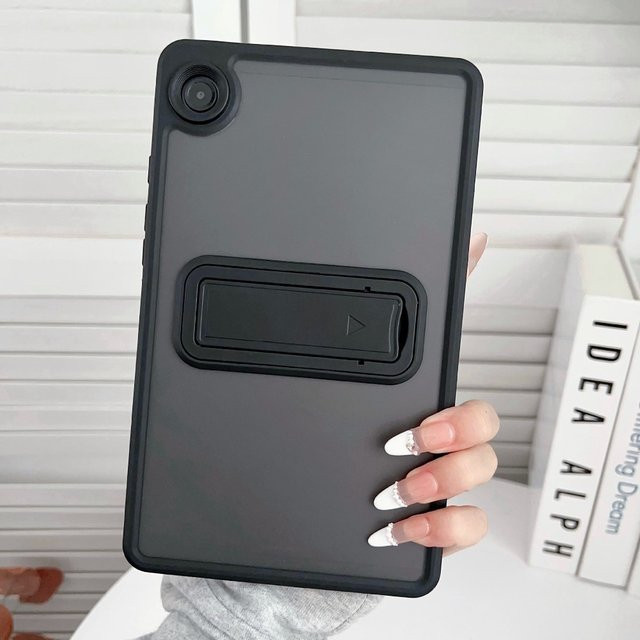 Matte PC-Tablet-Hülle für Samsung Galaxy Tab A11 Plus und Tab A9 Plus 11 Zoll in Schwarz und Grün - Bild 1