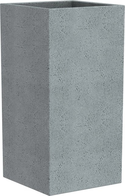 Scheurich Pflanzgefäß C-Cube in Stony Grey, B/T/H: 28 x 28 x 28 cm - Bild 1