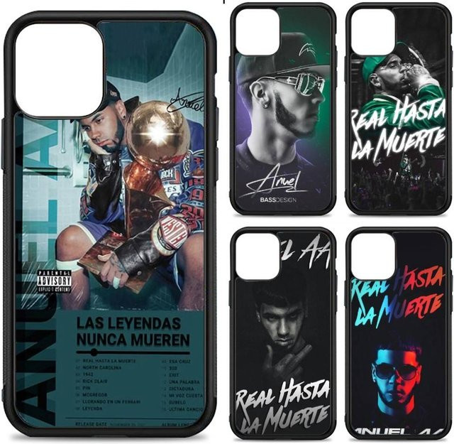 Anuel AA Rapper Handyhülle aus Silikon und TPU für Apple iPhone 11 bis iPhone 17 Pro Max in Multicolour - Bild 1