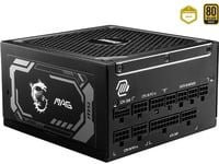 MSI MAG A1250GL PC-Netzteil, 1250W, 80 Plus Gold, Schwarz - Bild 1