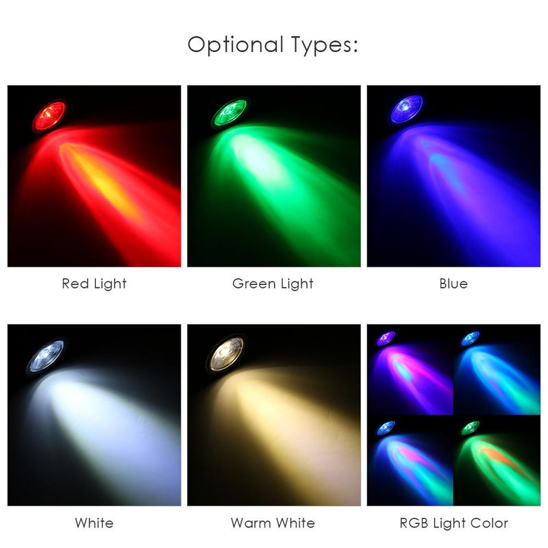 TOMTOP JMS LED Mini Spot Lampe Grün für Bühnenbeleuchtung und Party-Dekoration - Bild 2