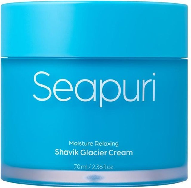 Seapuri Shavik Gletschercreme, 70 ml, Gesicht, Hyaluronsäure, Niacinamid - Bild 1