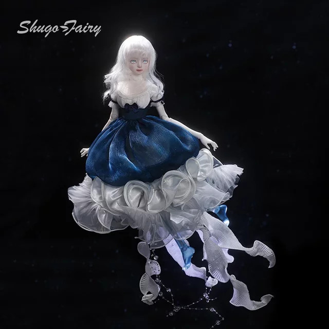 ShugaFairy Evadne Bjd Puppe, 1/4, Blau - Bild 1