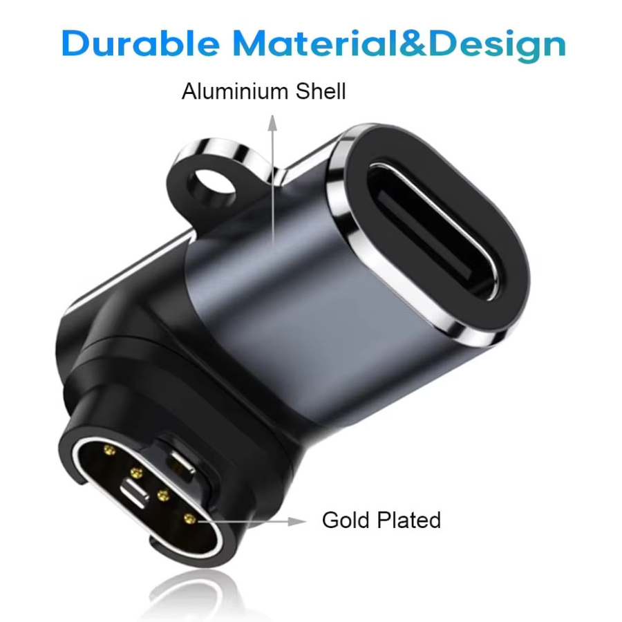 Garmin Ersatzladegerät USB-C, 2er-Pack, Schwarz - Bild 2