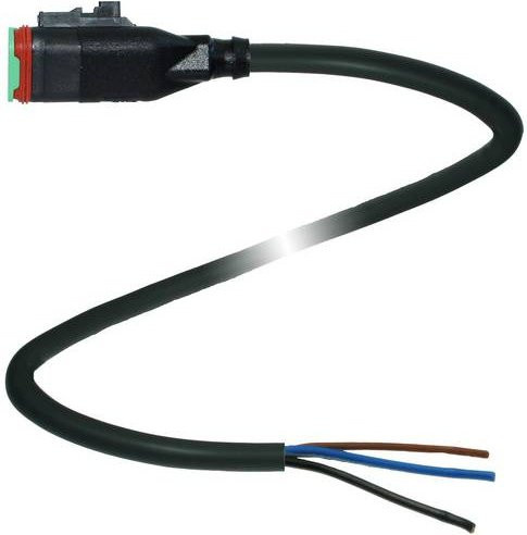 Pepperl+Fuchs 305287 Sensor-Aktor-Steckverbinder konfektioniert, 3-polig, schwarz, Länge: 1.5 m - Bild 1