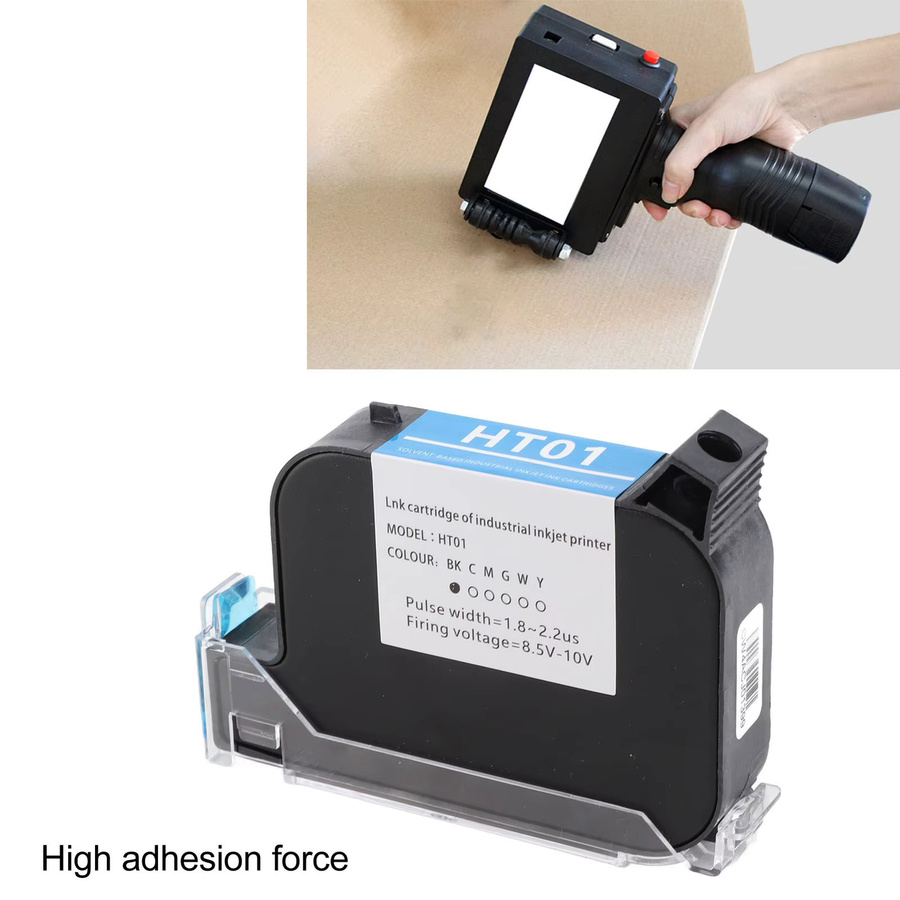 Qiilu Tintenpatrone für Handheld-Inkjet-Drucker, Schwarz, 42 ml - Bild 4