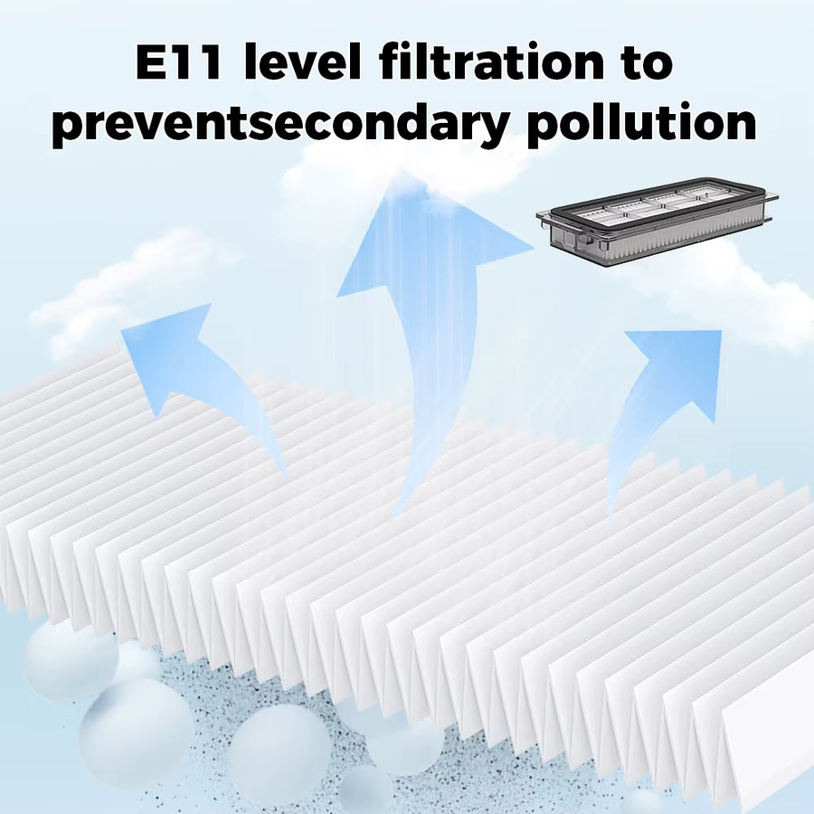 Midea V12 Pro HEPA-Filter Ersatzset in Weiß für Saugroboter - Bild 4