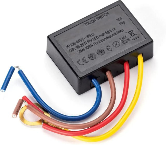 Orion Lightstyle Touch Dimmer Einbau Modul für LED und Halogen Glühlampen 3-25W bis 20-100W - Bild 1