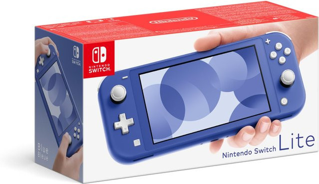 Nintendo Switch Lite Konsole Blau - Bild 2