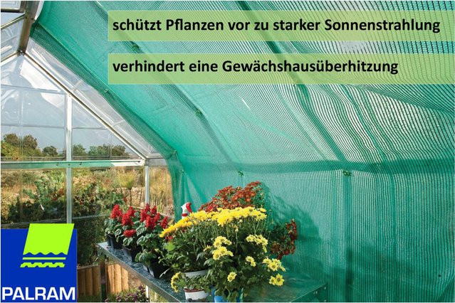 Palram Canopia Gewächshaus Schattierung in Grün B: 2,3 m x T: 2,65 m - Bild 1