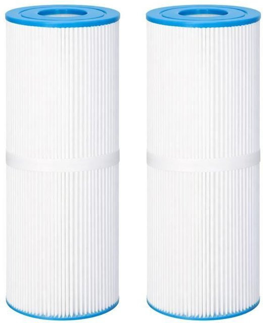 Phonillico Filterkartusche Spa PRB50 / PRB50-IN 2er-Pack weiß kompatibel mit Unicel C-4950 Filbur FC-2390 Waterway 817-5000 - Bild 1