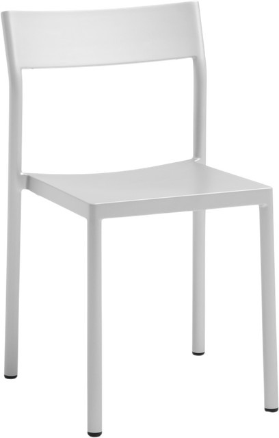 HAY Type Chair aus Aluminium in Silber, stapelbar und modern - Bild 1