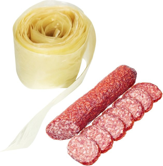 SAFEBET Wursthülle transparent Durchmesser 21 mm für die Wurst- und Schinkenherstellung - Bild 1