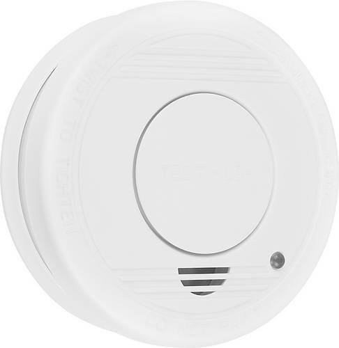 Smartwares RM250 Rauchwarnmelder batteriebetrieben, Farbe: Weiß, Durchmesser: 10 cm, Höhe: 3,5 cm - Bild 1