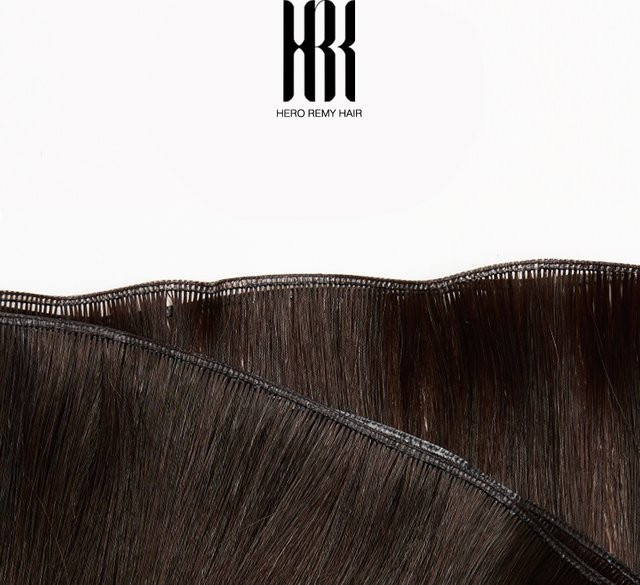 Real Remy Hair Genius Weft Echthaar-Extensions, glatt, 60 g, Damen - Bild 1