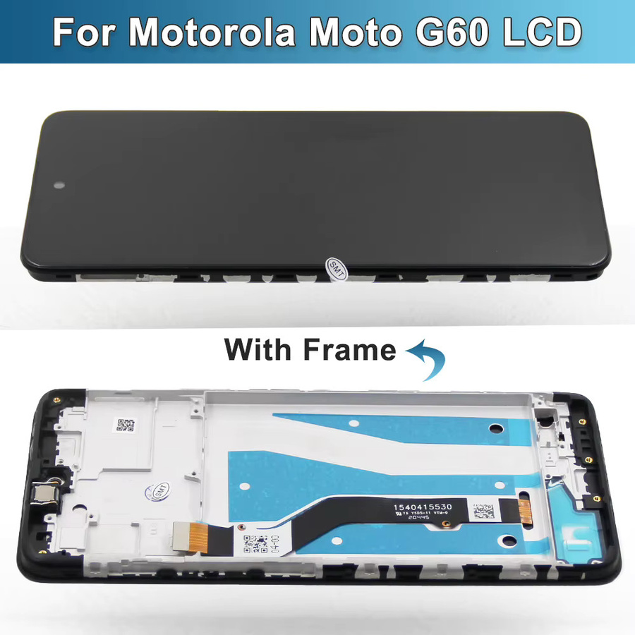 Motorola Moto G60 LCD Display Touchscreen Digitizer Montage Ersatz in Schwarz für 6,8 Zoll Modelle XT2135-1 und XT2133-1 - Bild 4