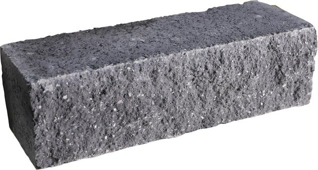 EHL Mauer Anzio-Light Normalstein in Basalt-Anthrazit, B/H/T: 50 x 18 x 15 cm - Bild 1