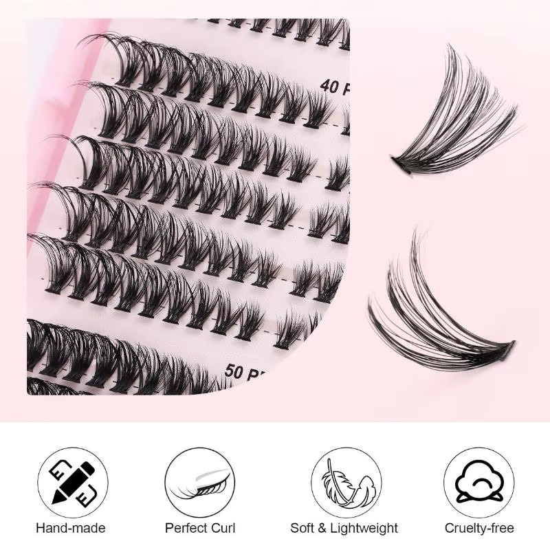 BSIMONE DIY Wimpernverlängerungs-Set, 570-teilig, Unisex - Bild 4