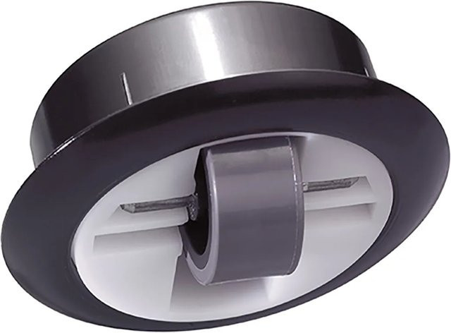 Wagner Lenkrolle Roller-Mini Soft Ø 2,7 cm Schwarz - Bild 1