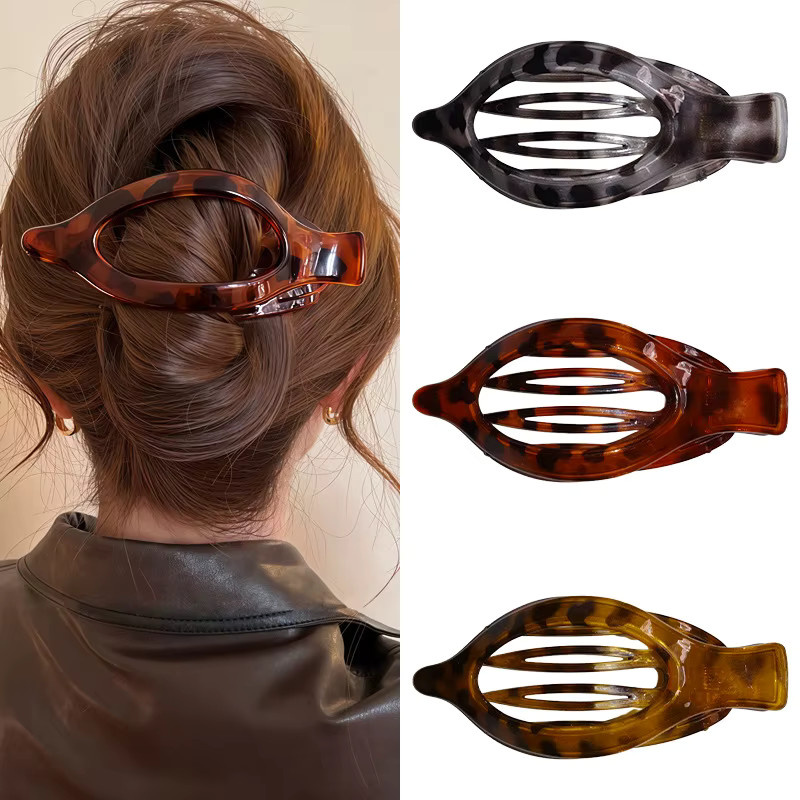 FENGCHE Haarspangen Blatt Form, Damen - Bild 3